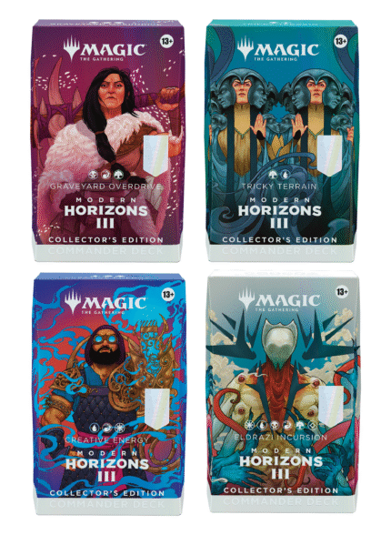 MTG Modern Horizons 3 (Set of 4) Commander Decks - Collector's Edition