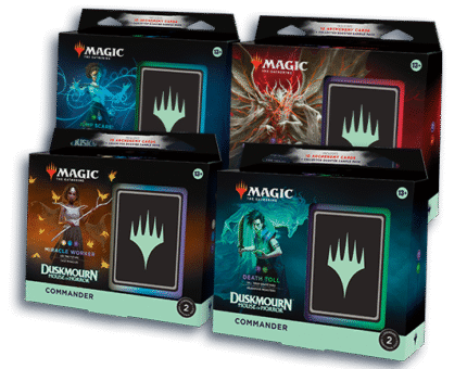 MTG Duskmourn House of Horror (Set of 4) Commander Decks