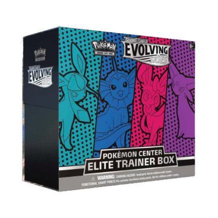 Evolving Skies Pokemon Center Elite Trainer Box [Espeon, Sylveon, Vaporeon, Glaceon]