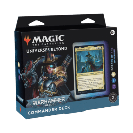 Universes Beyond: Warhammer 40,000 - Forces of the Imperium Commander Deck