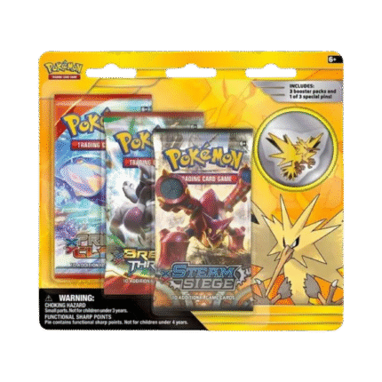 Legendary Birds Pin 3-Pack Blister [Zapdos]