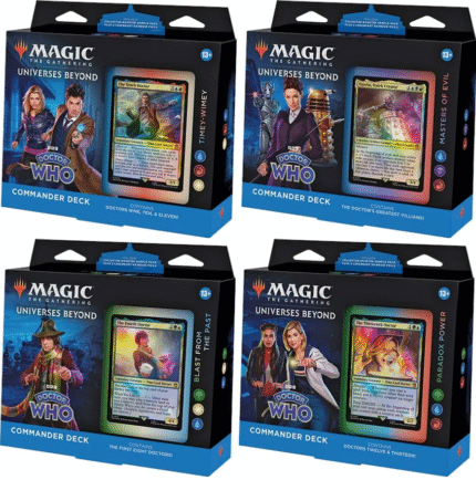MTG Doctor Who -Set of 4- Commander Decks