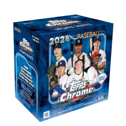 2024 Topps Chrome Update Baseball Sapphire Edition Box