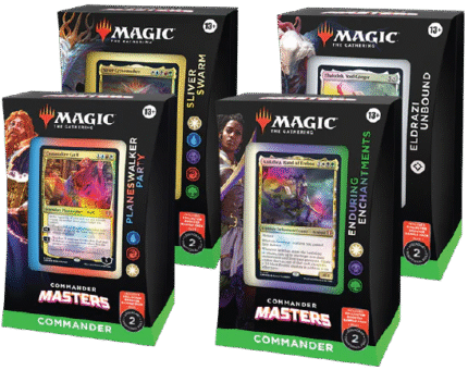 MTG Commander Masters Commander Decks [Set of 4]